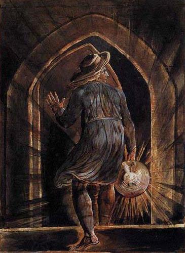 William Blake Los Entering the Grave oil painting picture